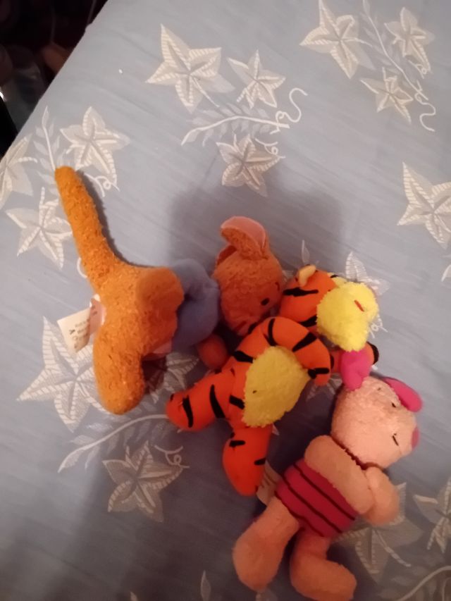 Lote peluches antiguos