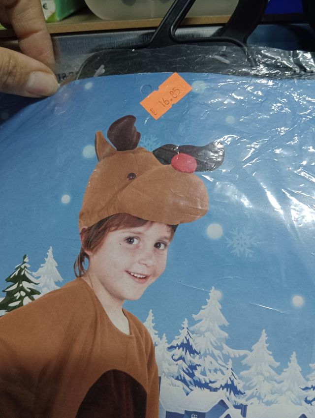 Disfraz T.5-9 de Reno 🎄 Navidad