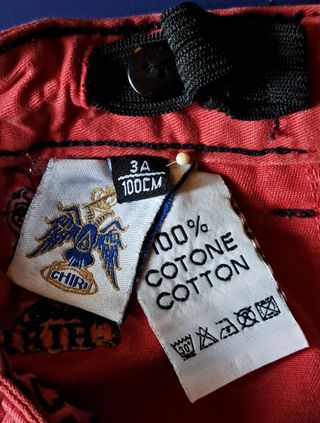Coppia pantaloni bimbo/a 3 anni