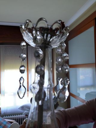 Lampara cristal de roca