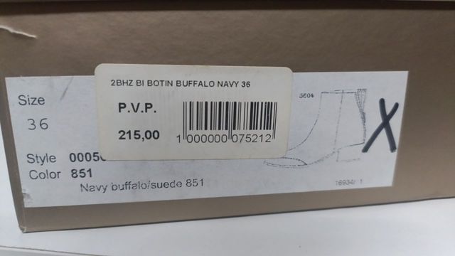 Botines cuero Billi Bi EU 36