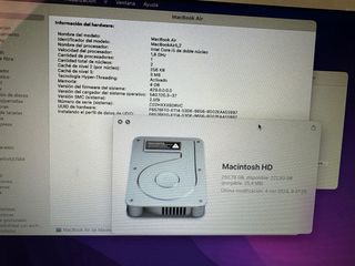 Macbook Air 13 i5 4GB RAM SSD 256GB