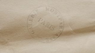 Litografia KIKI MONTPARNASSE PARIGI 1947