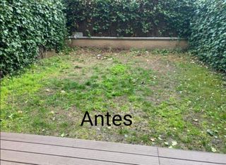 Mantenimiento de jardines césped artificial 