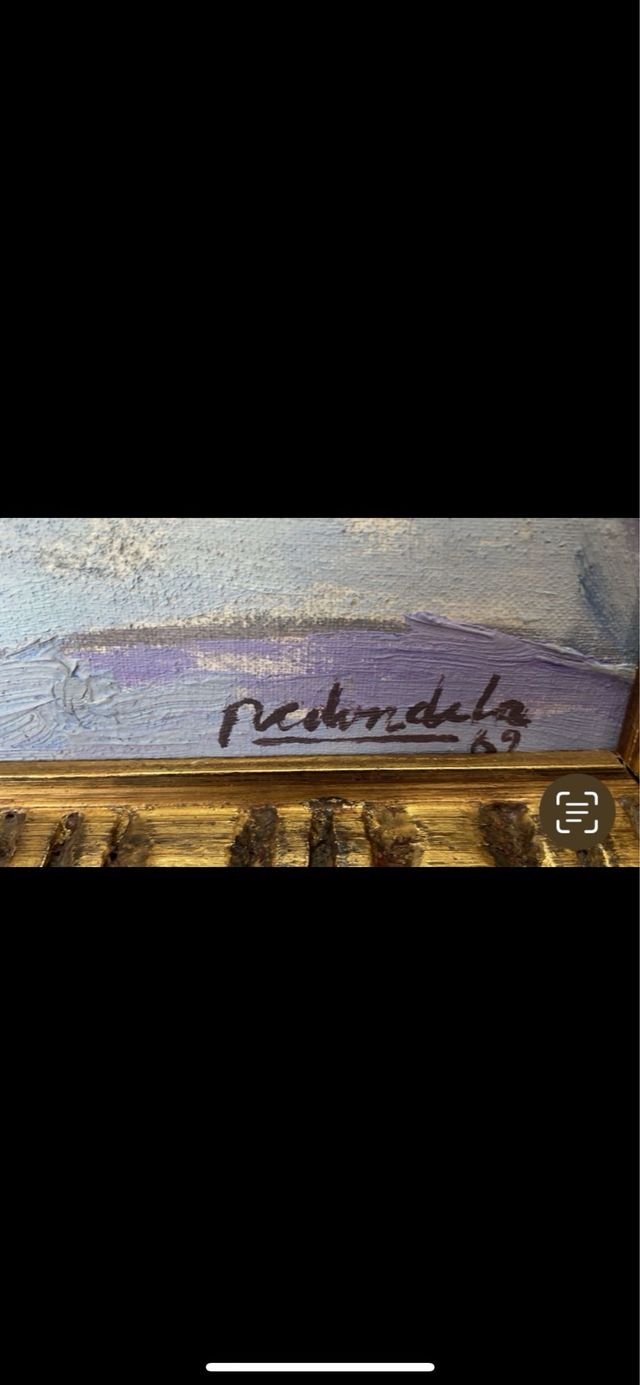 Agustin Redondela oleo sobre lienzo