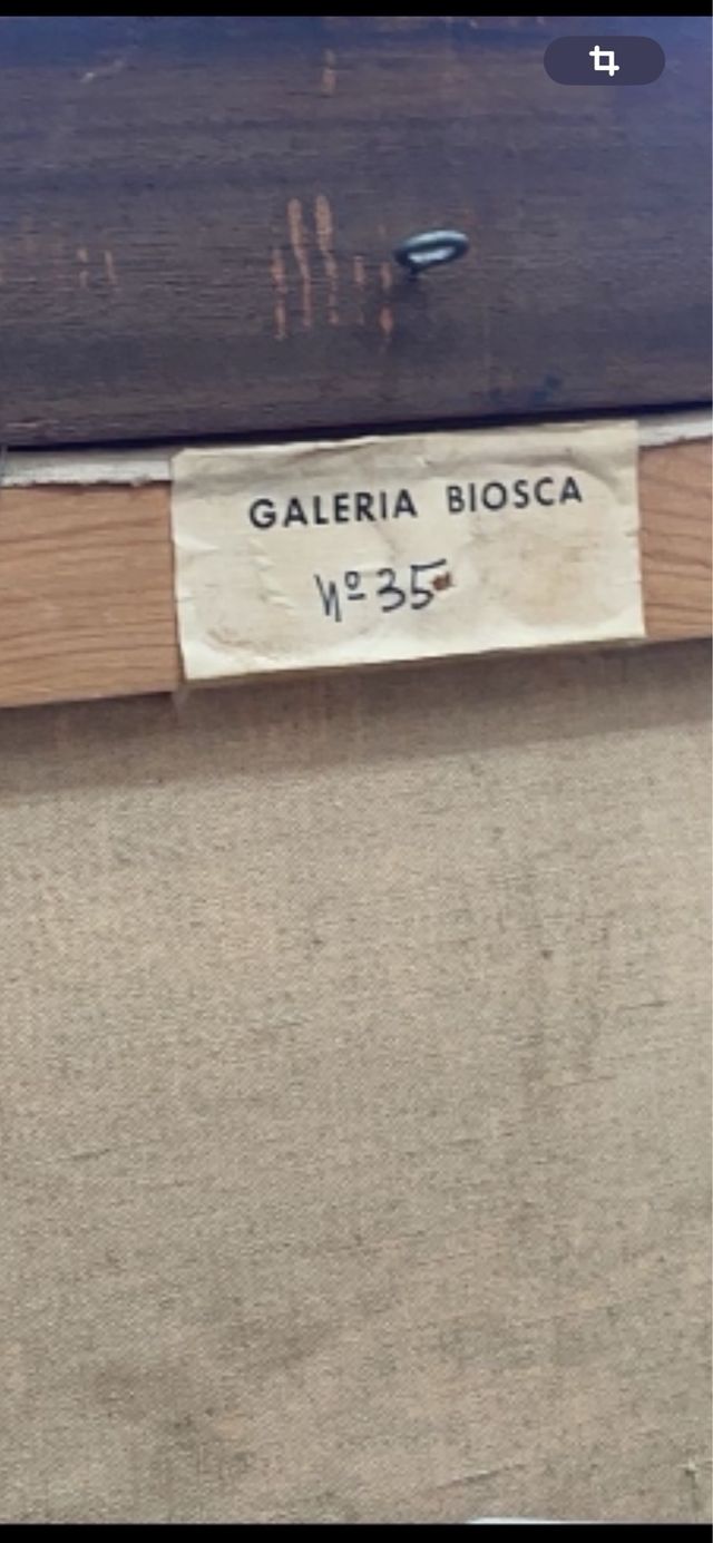 Agustin Redondela oleo sobre lienzo