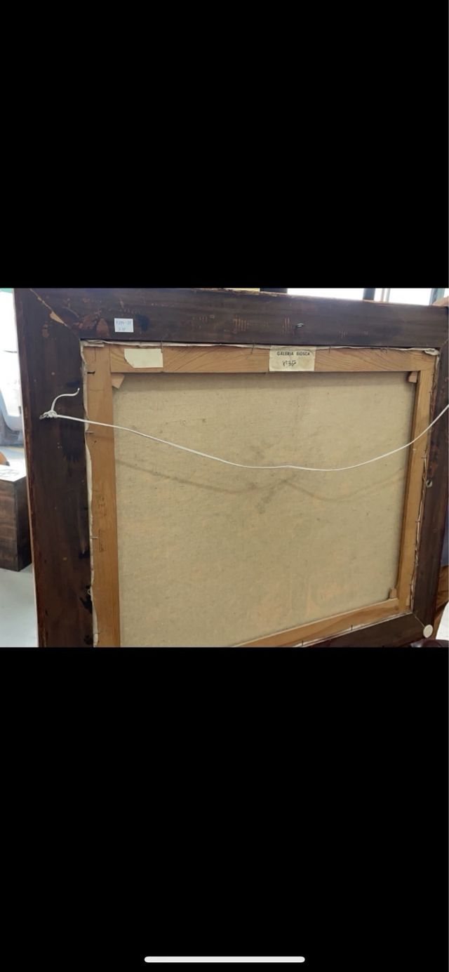 Agustin Redondela oleo sobre lienzo