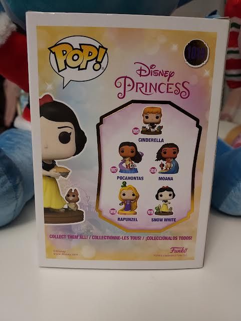 funko  pop Blancanieves Disney Princess 1019
