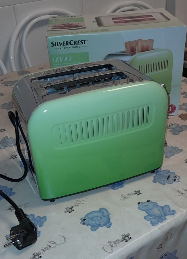 Tostadora verde