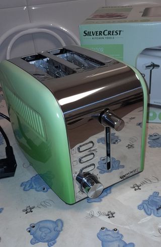 Tostadora verde
