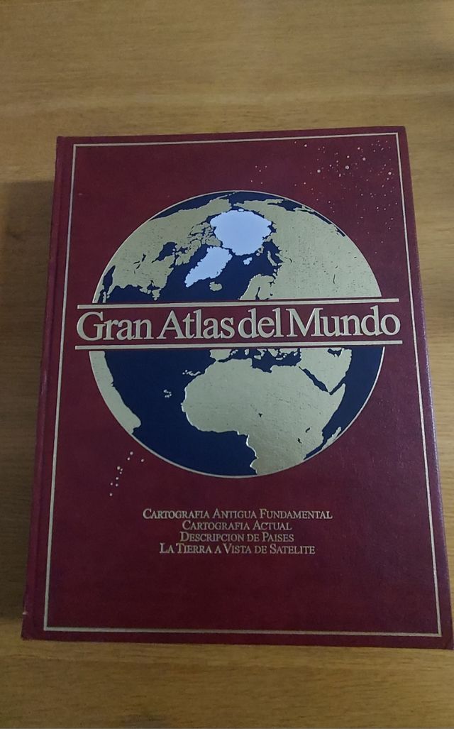 Gran Atlas Del Mundo De Rand McNally.