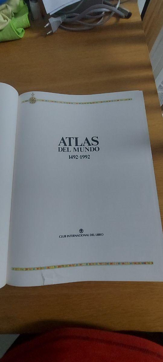 Gran Atlas Del Mundo De Rand McNally.