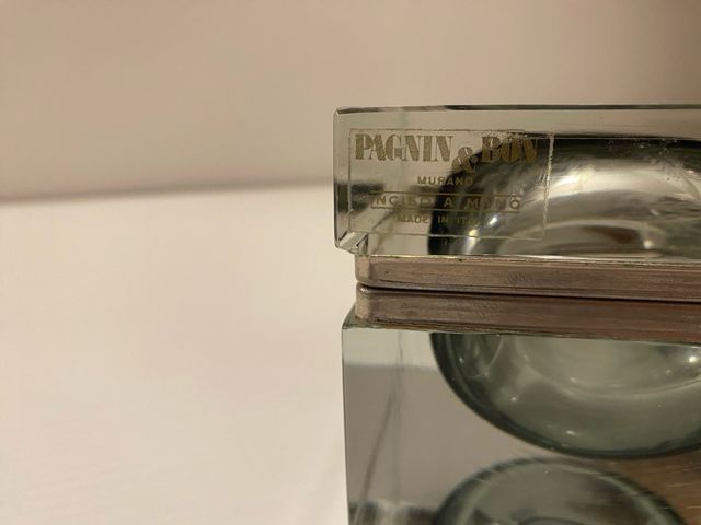 Portagioie Vetro di Murano - Pagnin & Bon anni 60