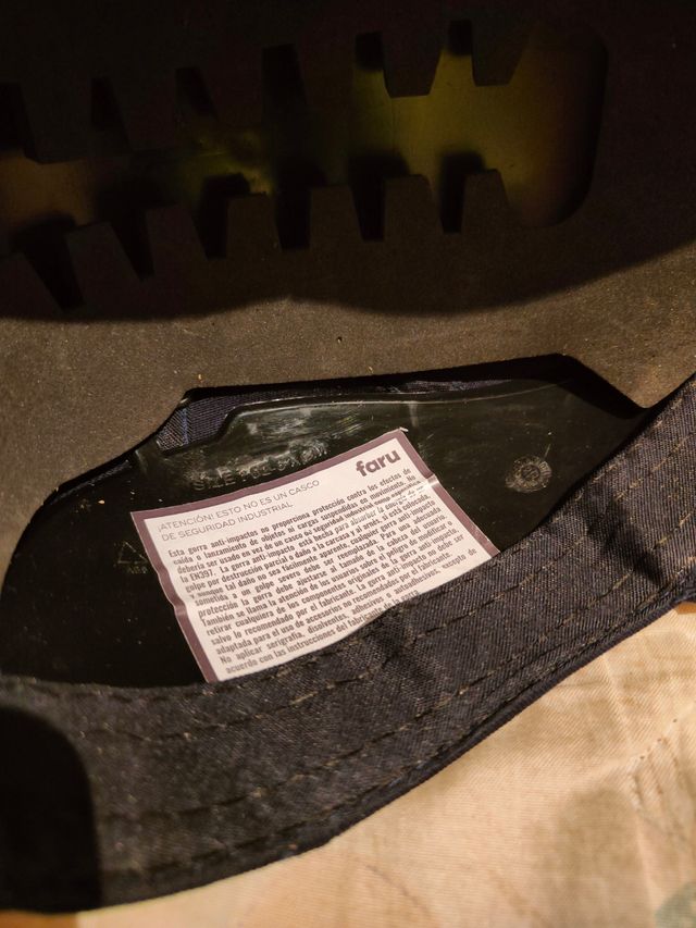 Gorra de seguridad Silent