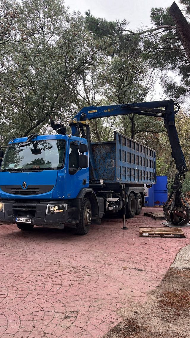 contenedores de recogida de poda
