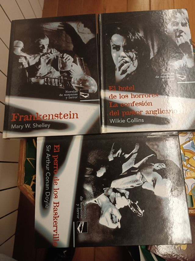 Pack libros novelas de suspense y terror