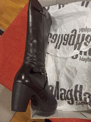 Botas altas de piel CALLAGHAN n°37 perfecto estado