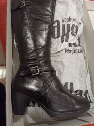 Botas altas de piel CALLAGHAN n°37 perfecto estado
