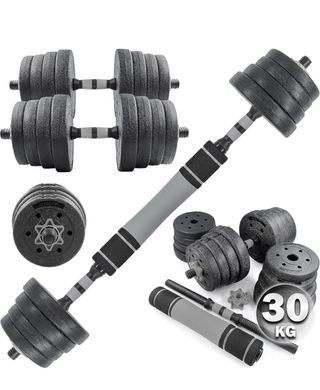 Cinta de correr plegable + set de musculación