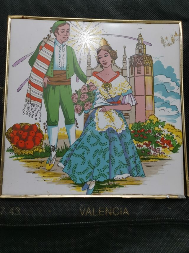 Lote. De dos cuadros valencianos