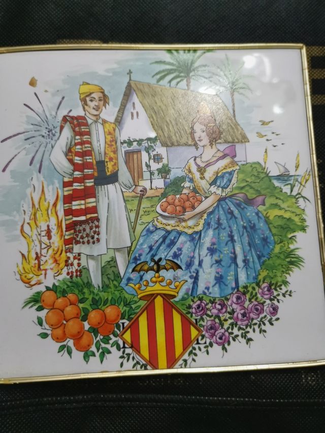 Lote. De dos cuadros valencianos