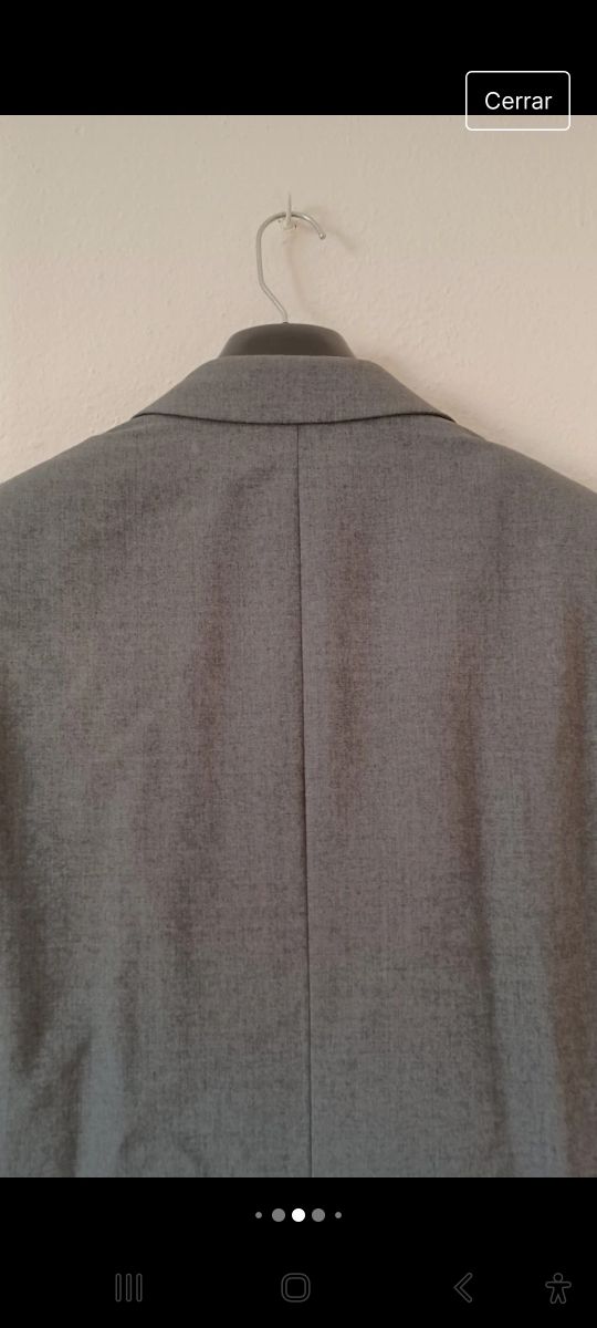 Traje gris El Corte Inglés