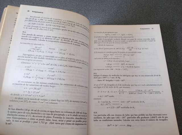 Problemas De Quimica