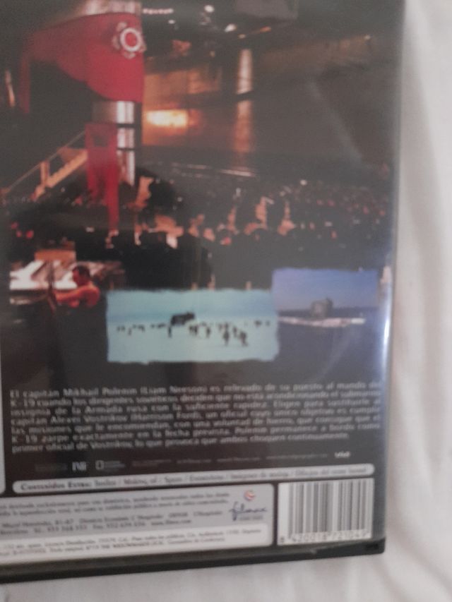 DVD Pelicula K*19 The Widowmaker