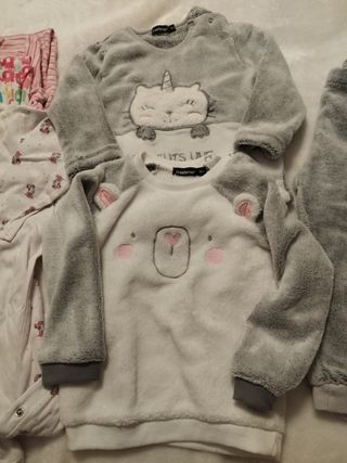 Lote de pijamas y body 2 años