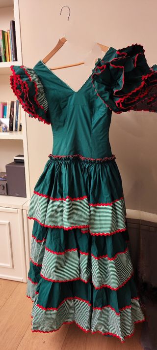 Traje de Flamenca adulto