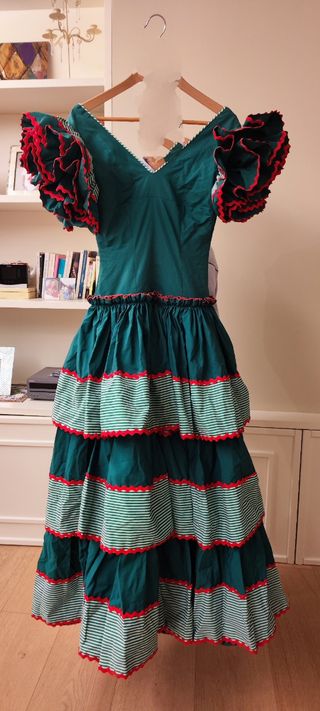 Traje de Flamenca adulto