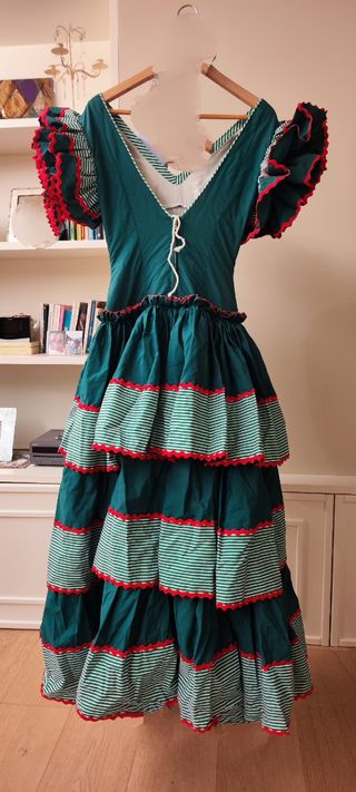 Traje de Flamenca adulto