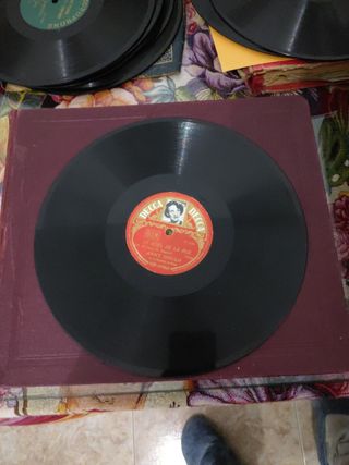  Discos pizarra 78rpm Padam Padam 