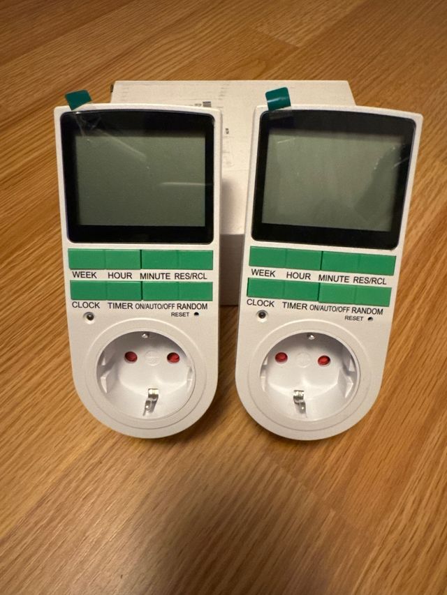 2x enchufes programables