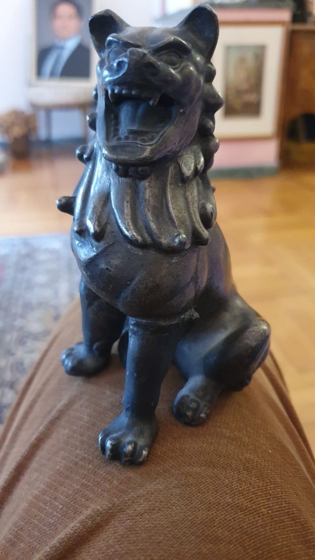 Statuetta in metallo