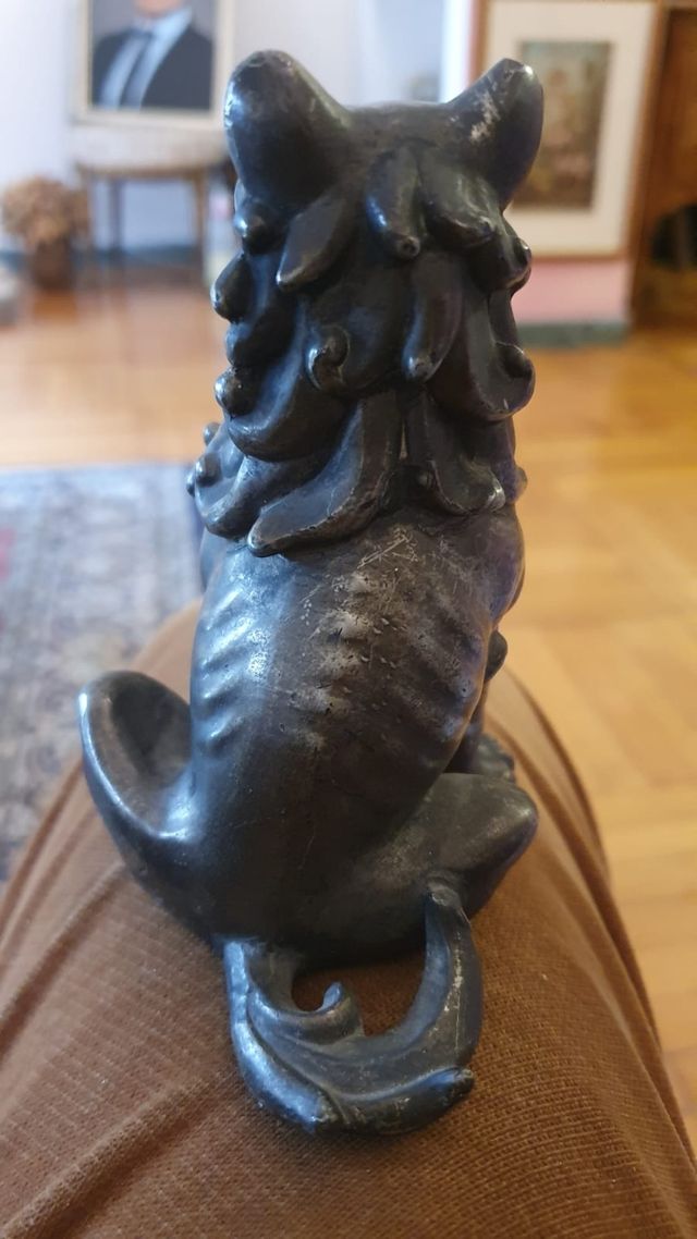 Statuetta in metallo