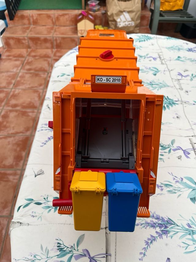 Camión basura juguete