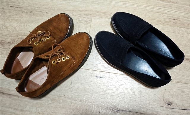 Dos pares de zapatos n°38