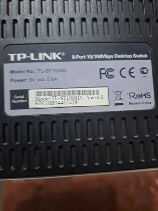 Swicht ethernet tp-link 8 porte
