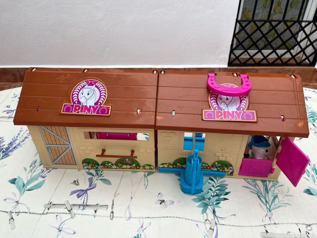 Juguete escuela de equitacion