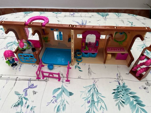 Juguete escuela de equitacion