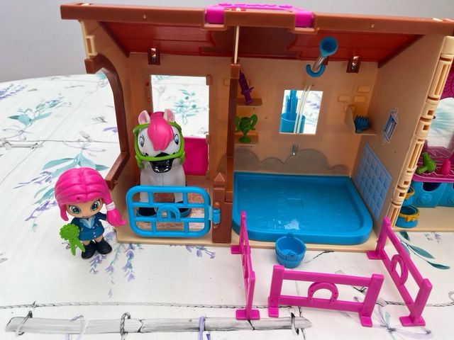 Juguete escuela de equitacion