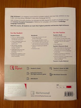 Libro de inglés B2 y C1