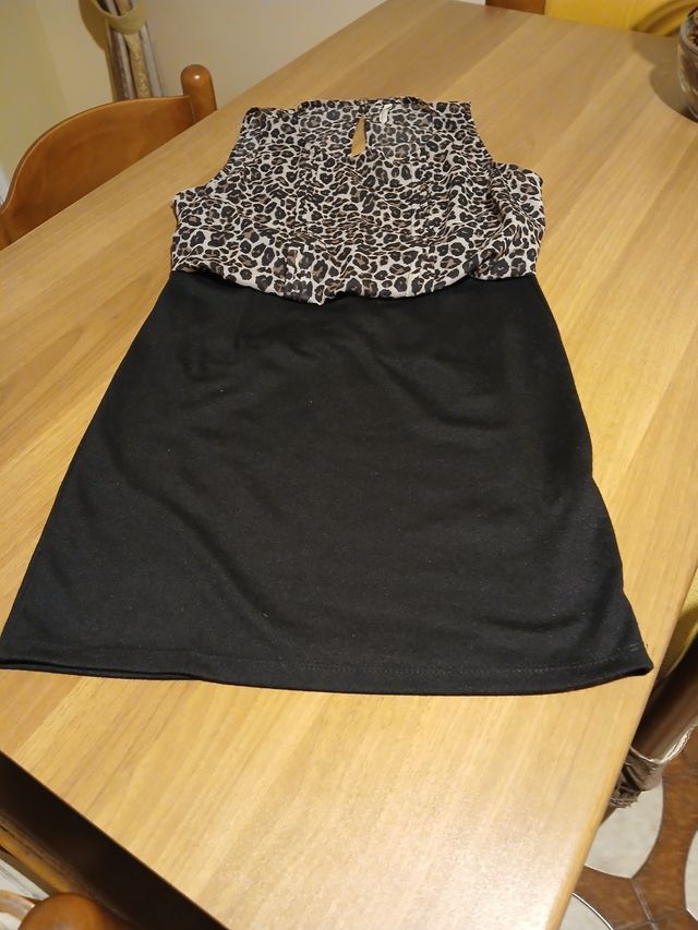 Abito con gonna in maglina