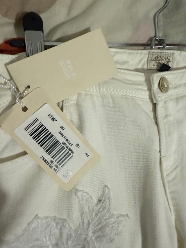 Pantalones Nw Armani chica talla 34/10-12 años 1us