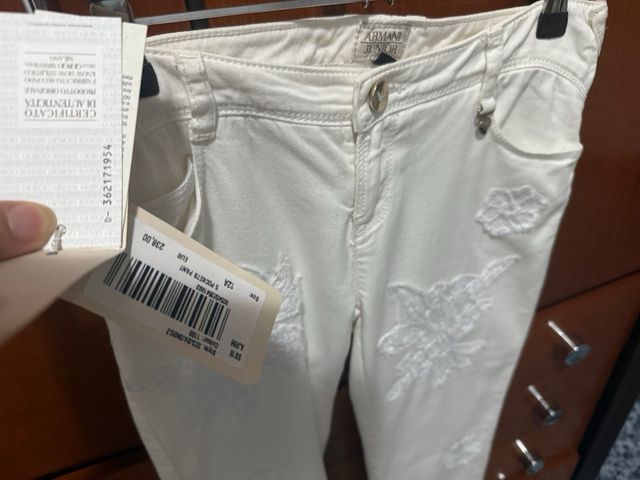 Pantalones Nw Armani chica talla 34/10-12 años 1us