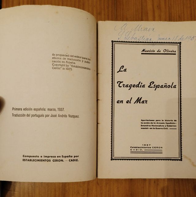 La tragedia española en el mar