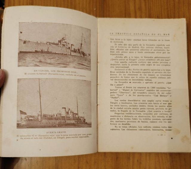 La tragedia española en el mar