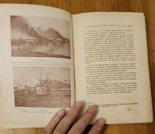 La tragedia española en el mar