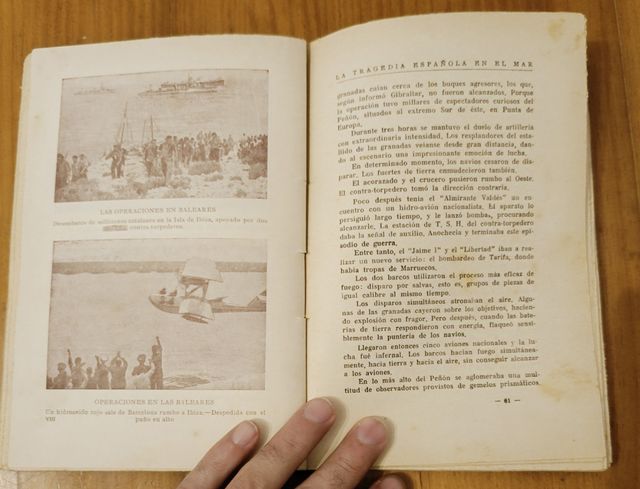 La tragedia española en el mar
